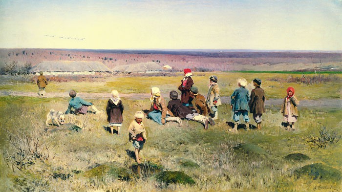 Журавли летят