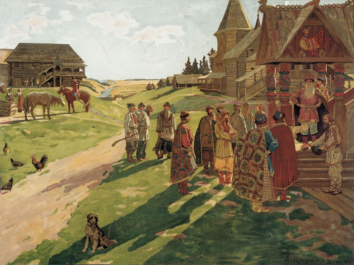 В усадьбе князя