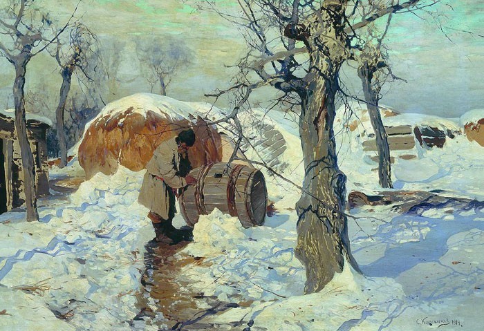 Весна. Март