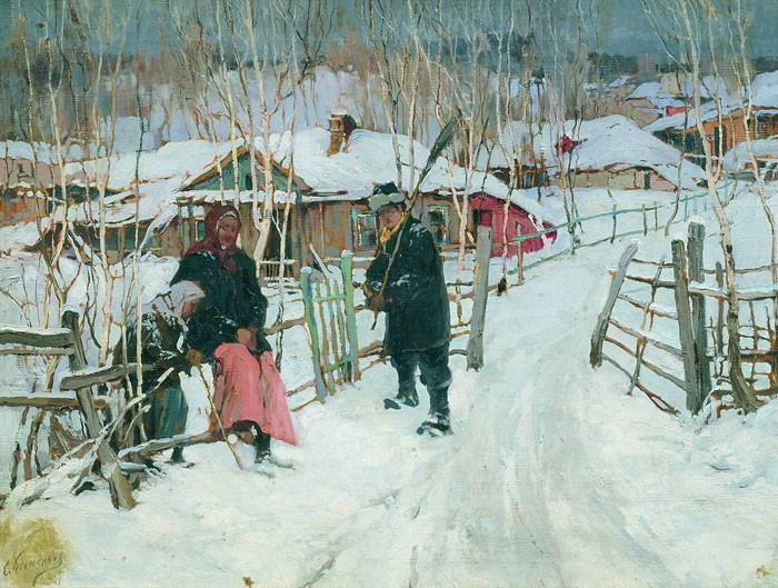Зима. Околица